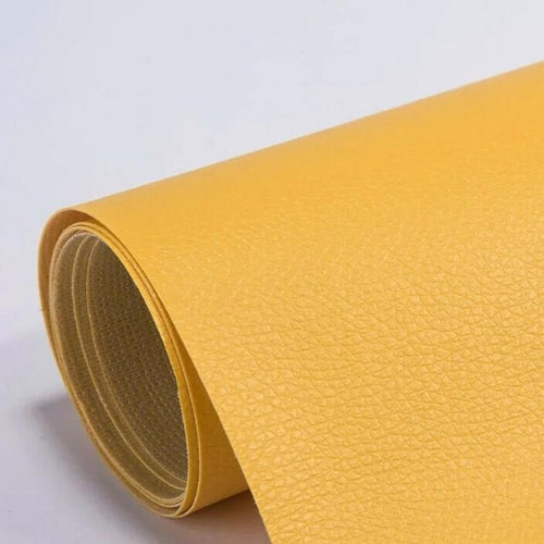 FixLeather - Självhäftande Läderreparationsplåster - Återställ Dina Möbler Enkelt och Billigt
