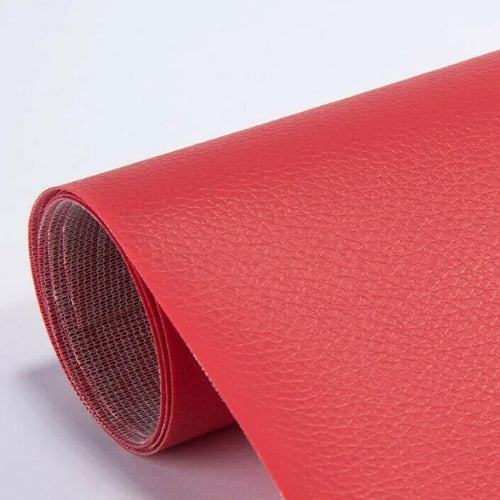 FixLeather - Självhäftande Läderreparationsplåster - Återställ Dina Möbler Enkelt och Billigt