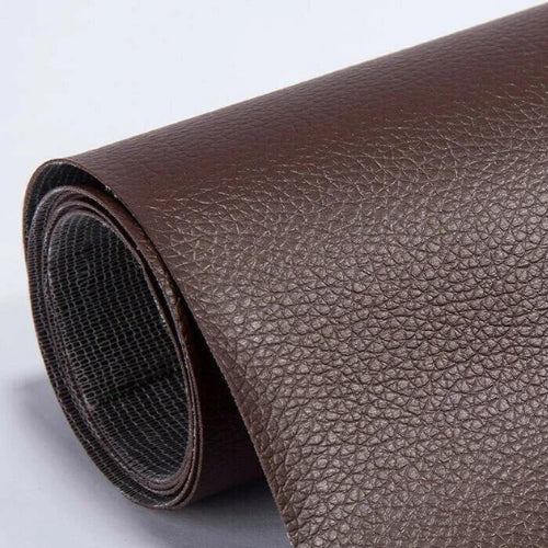 FixLeather - Självhäftande Läderreparationsplåster - Återställ Dina Möbler Enkelt och Billigt