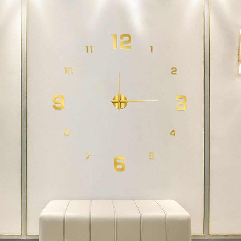 CreativaTime – Modern Väggklocka med Unik Design