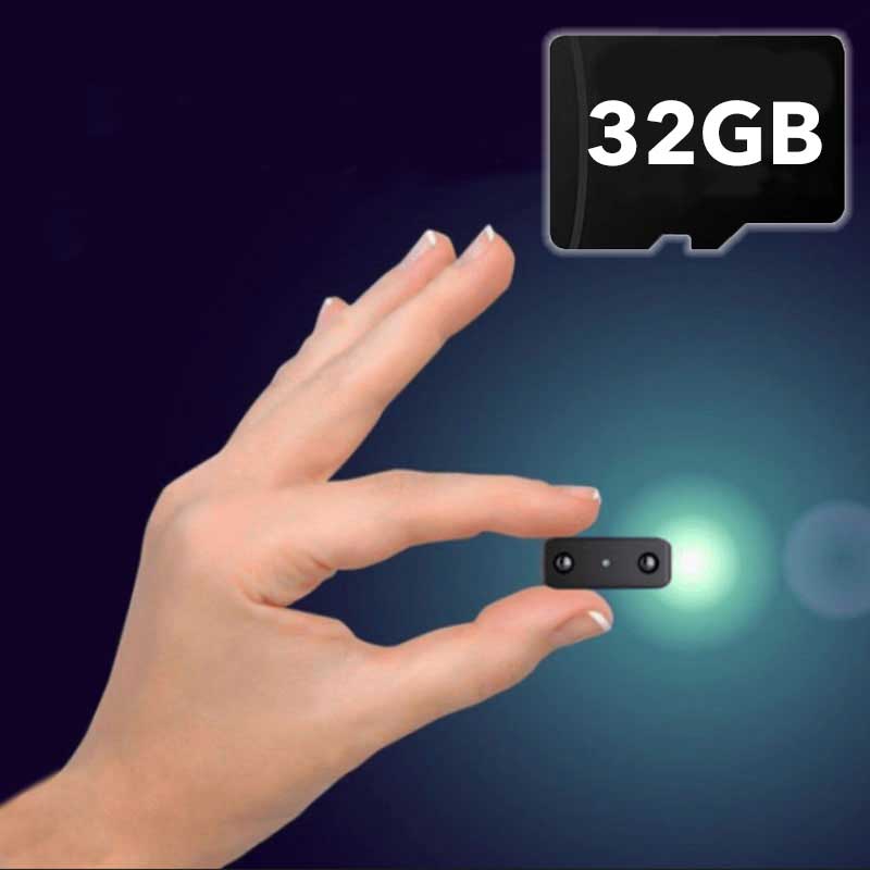 Micro HD-spionkamera – Diskret Säkerhet med Full HD och WiFi