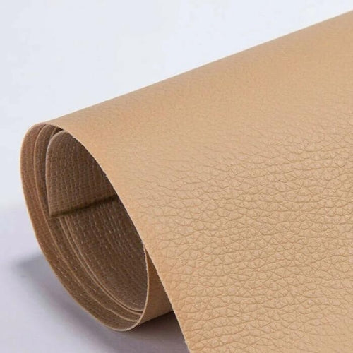 FixLeather - Självhäftande Läderreparationsplåster - Återställ Dina Möbler Enkelt och Billigt