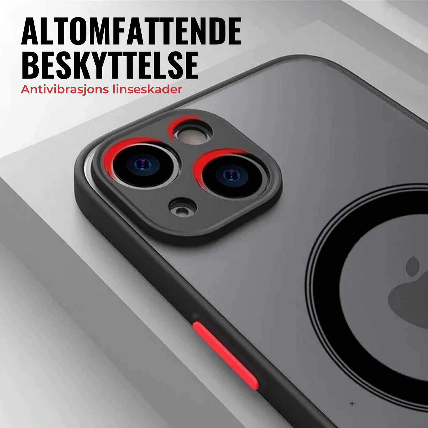iPhone MagSafe Kompatibelt Skal – Militärklassad Allroundskydd med Premiumdesign