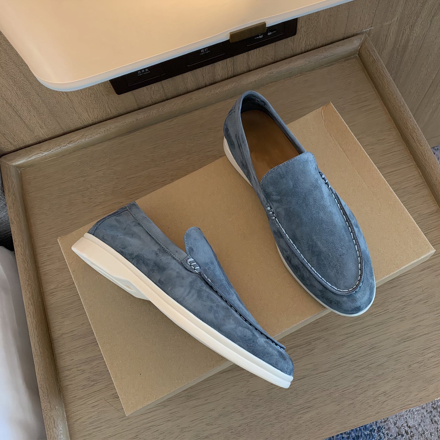 Stilrena svarta loafers för herr – Perfekta för både vardag och fest