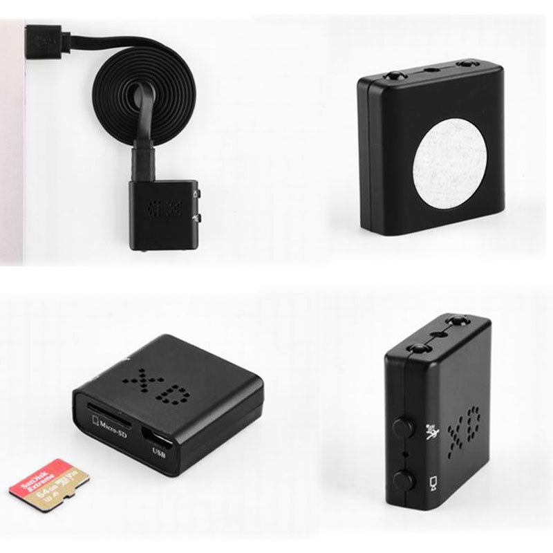 Micro HD-spionkamera – Diskret Säkerhet med Full HD och WiFi