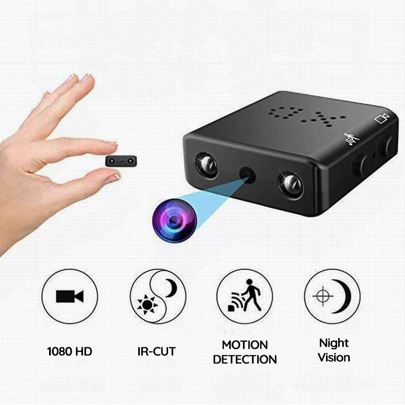 Micro HD-spionkamera – Diskret Säkerhet med Full HD och WiFi