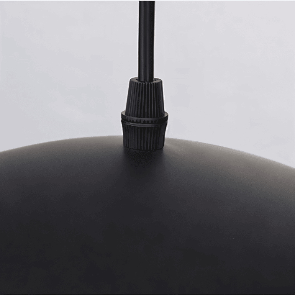 Apple Hängande Lampa - Svartvit Solhängande Lampa - Konstnärlig E27 Hängande Lampa