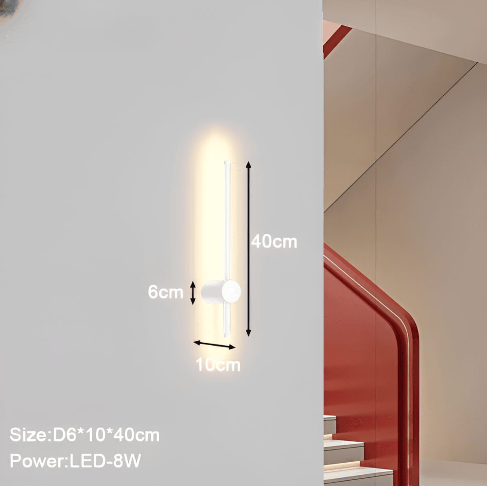 Streamline - Linjär LED-Vägglampa i Skandinavisk Stil