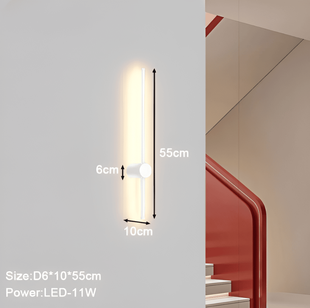 Streamline - Linjär LED-Vägglampa i Skandinavisk Stil