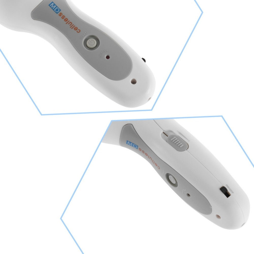 SkinSculpt Anti-Cellulit Massageapparat – Vakuum & Rullmassage för Slätare Hud | För Ben, Lår, Mage & Armar