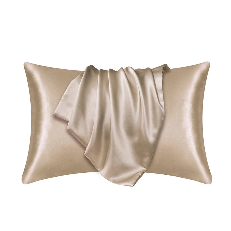 100% Mulberry Silk Pillowcase – Lyxigt Silkesörngott för Rynkfri Hud & Frizzfritt Hår