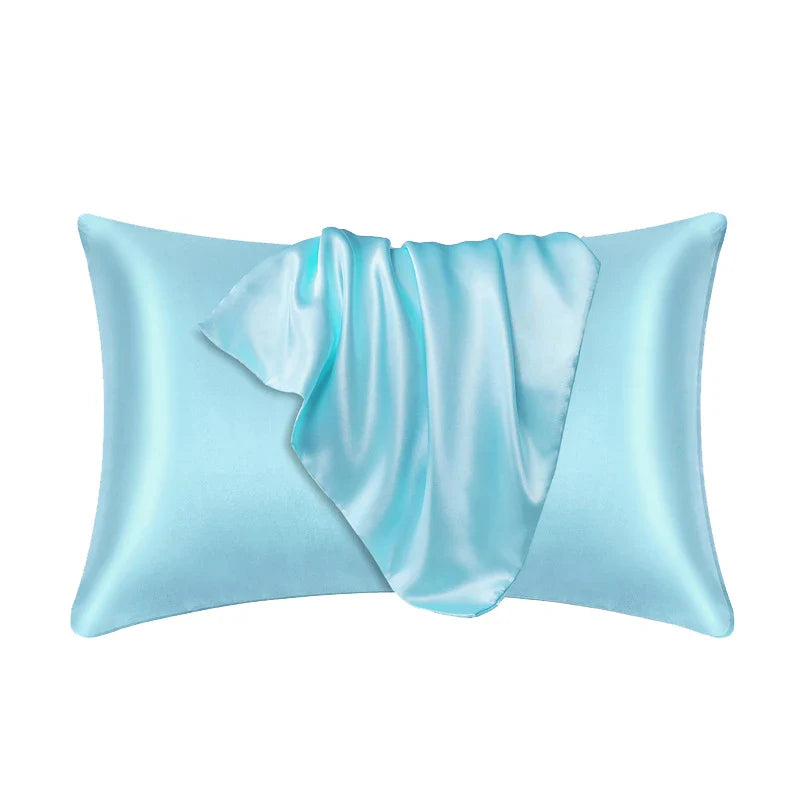 100% Mulberry Silk Pillowcase – Lyxigt Silkesörngott för Rynkfri Hud & Frizzfritt Hår