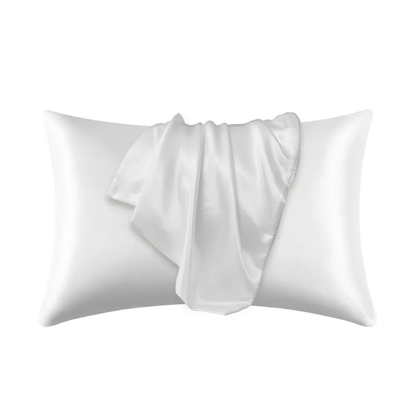 100% Mulberry Silk Pillowcase – Lyxigt Silkesörngott för Rynkfri Hud & Frizzfritt Hår
