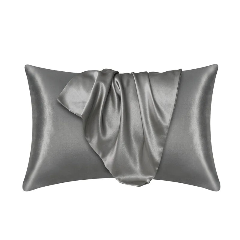 100% Mulberry Silk Pillowcase – Lyxigt Silkesörngott för Rynkfri Hud & Frizzfritt Hår