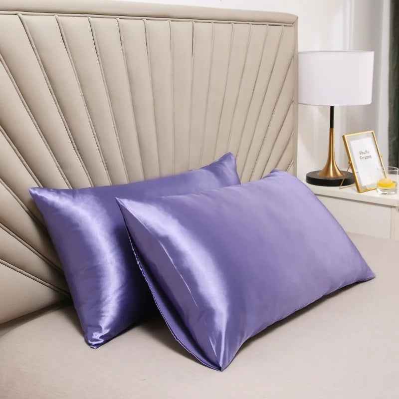 100% Mulberry Silk Pillowcase – Lyxigt Silkesörngott för Rynkfri Hud & Frizzfritt Hår