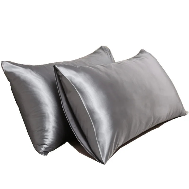 100% Mulberry Silk Pillowcase – Lyxigt Silkesörngott för Rynkfri Hud & Frizzfritt Hår