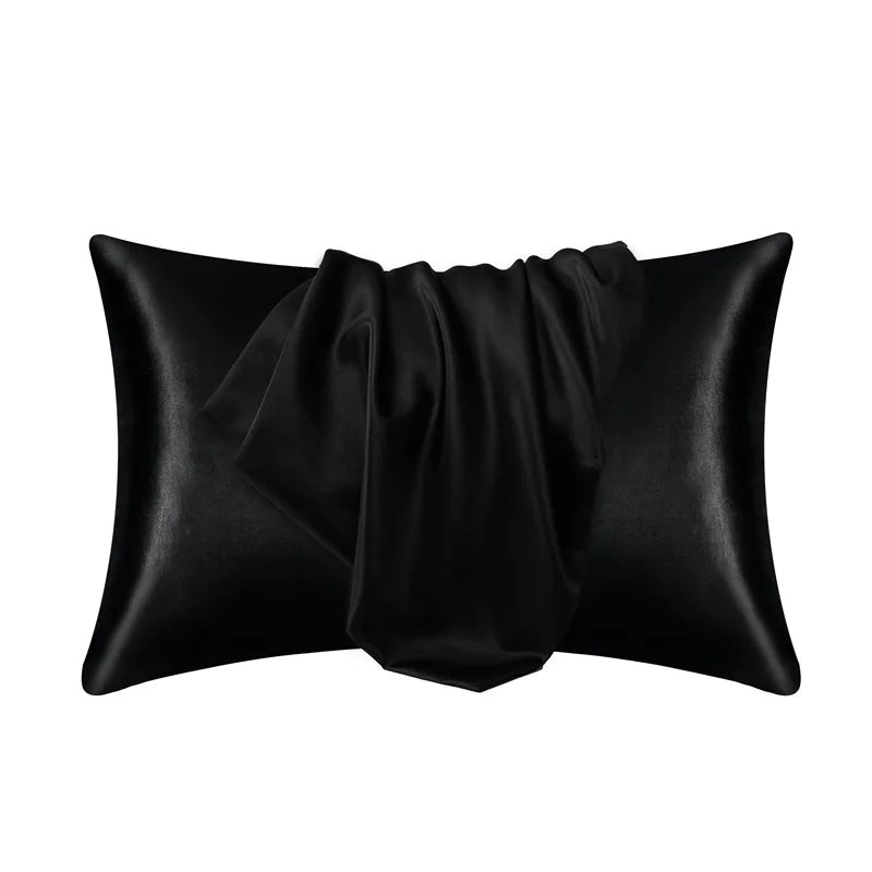 100% Mulberry Silk Pillowcase – Lyxigt Silkesörngott för Rynkfri Hud & Frizzfritt Hår