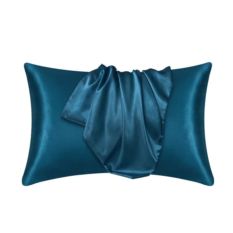 100% Mulberry Silk Pillowcase – Lyxigt Silkesörngott för Rynkfri Hud & Frizzfritt Hår