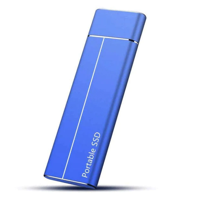 Portabel SSD Hårddisk – Upp till 30TB Lagring, 550MB/s Hastighet & USB 3.0/Type-C för PC, Mac & Android