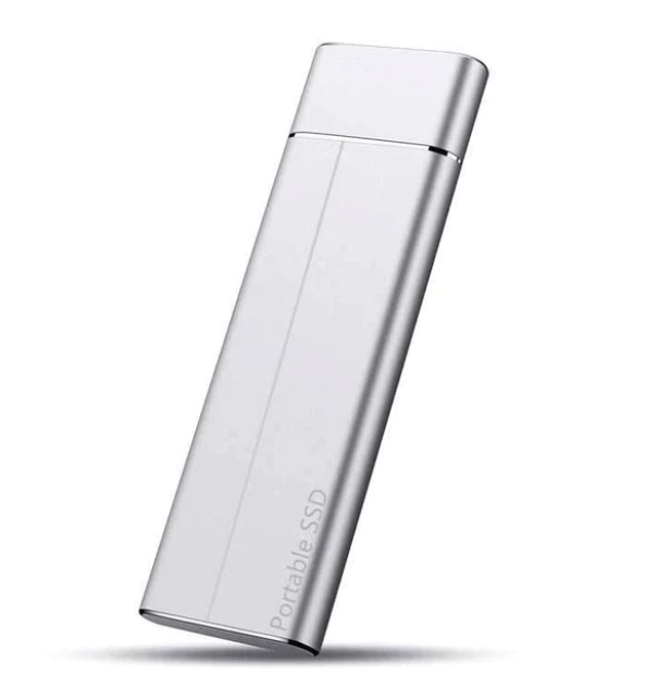 Portabel SSD Hårddisk – Upp till 30TB Lagring, 550MB/s Hastighet & USB 3.0/Type-C för PC, Mac & Android