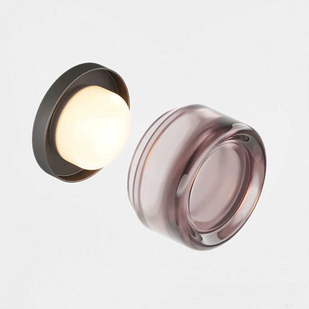LumièreLux Dimple Vägglampa – Elegant Svart & Guld Design – Modern Väggbelysning med E27-sockel för Sovrum & Vardagsrum
