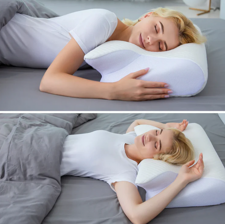 Drömstödet | Ergonomisk Memory Foam Sovkudde för Optimal Komfort & Smärtlindring