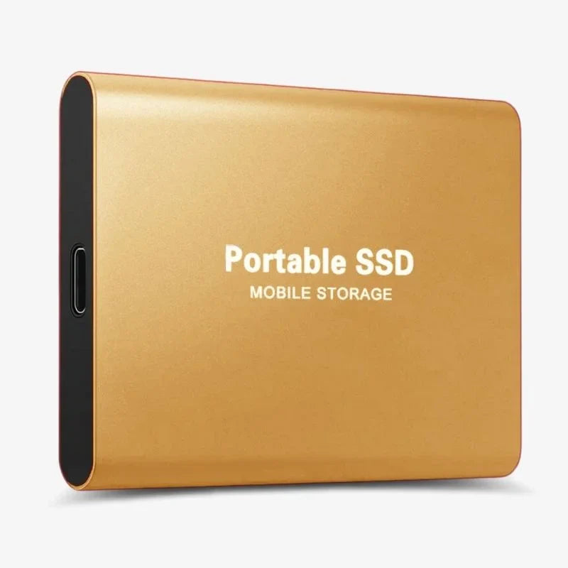 UltraDrive Extern SSD – Supersnabb och Ultraportabel Lagring för Arbete, Spel och Backup