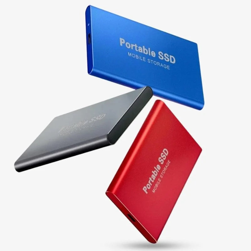 UltraDrive Extern SSD – Supersnabb och Ultraportabel Lagring för Arbete, Spel och Backup