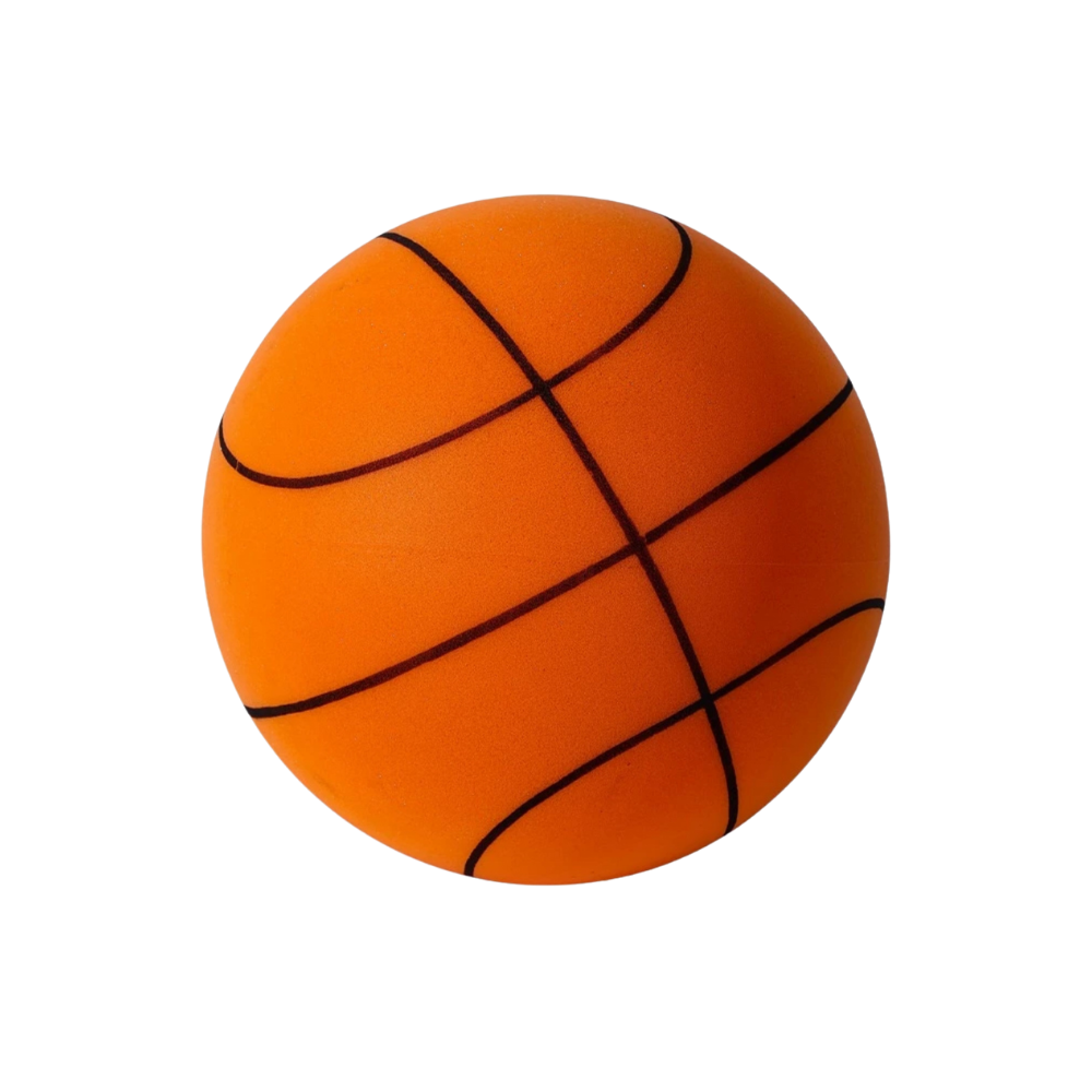 Ljudlös Basketboll för Inomhusbruk - Ultralätt & Stöttålig - Flera Färgalternativ