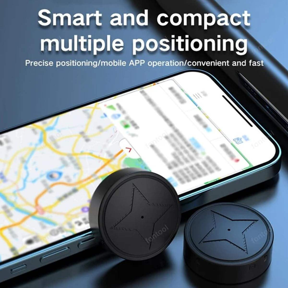 GPS Tracker, kraftfull magnetisk GPS-spårning