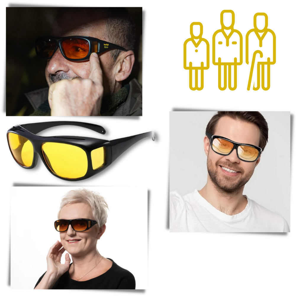 Nattkörningsglasögon - Förbättra din nattsyn och körsäkerhet med bländningsreducerande teknik