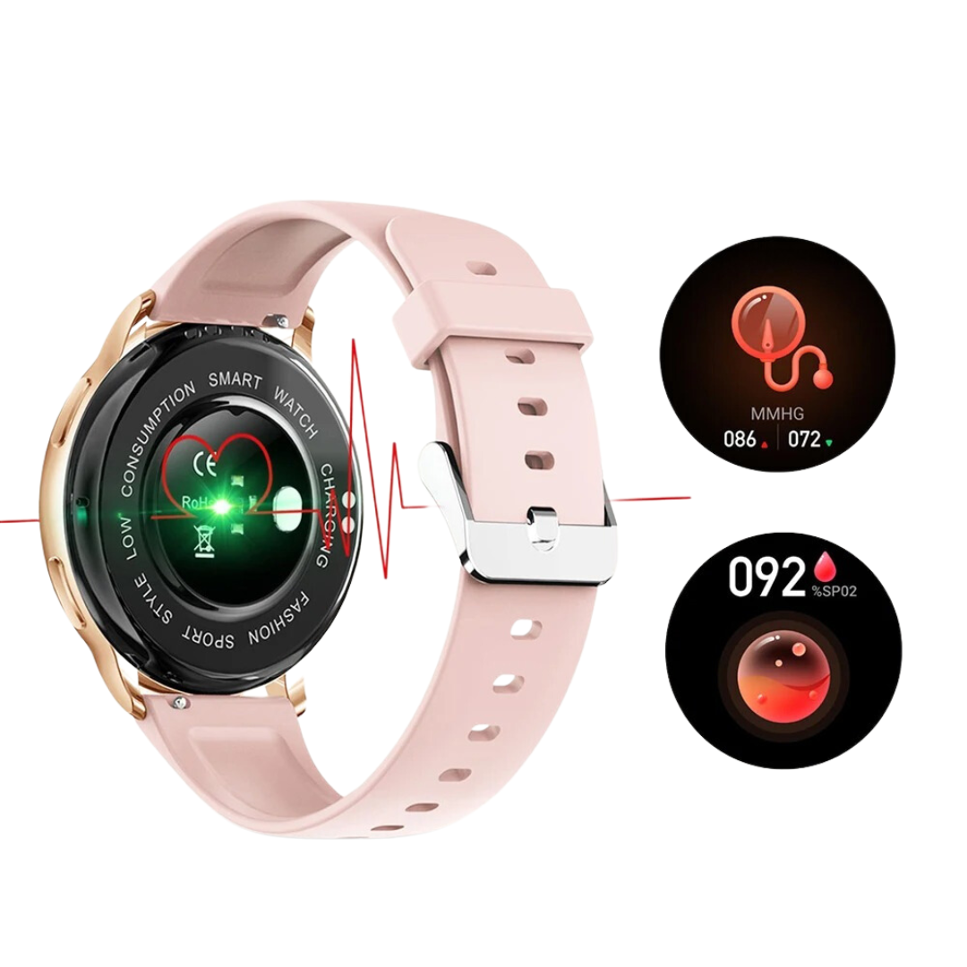 Fitness Tracker-klocka med anpassad urtavla för kvinnor