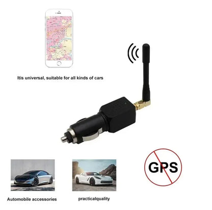GPS-Signalsblockerare för Fordon – Skydd mot Spårning med Kompakt Design och 12–24V Kompatibilitet