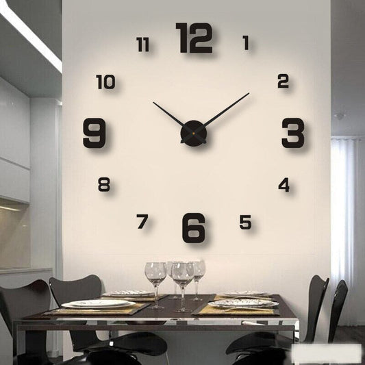 CreativaTime – Modern Väggklocka med Unik Design