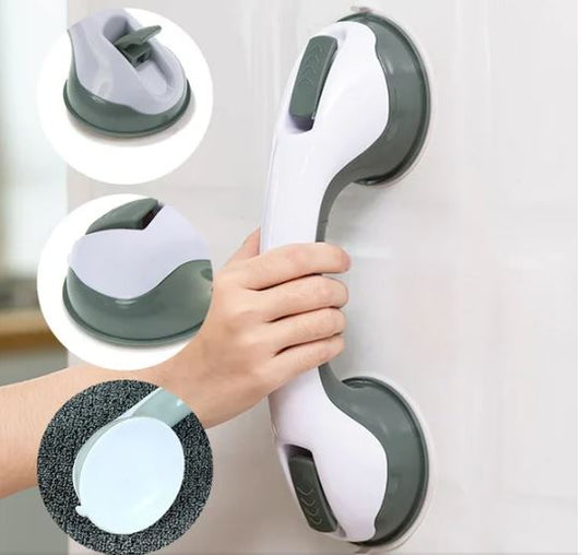 GlideHold Stödhandtag med Sugkopp – Halksäkert Grepp för Badrum, Toalett & Dusch