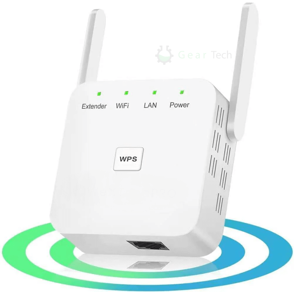 Trådlös WiFi-förstärkare med Dubbelband – Utökar Räckvidd och Eliminerar Döda Zon i Hemmet