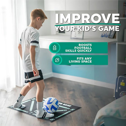 Football Pro träningsmatta – förbättra din teknik hemma på 2x2 meter