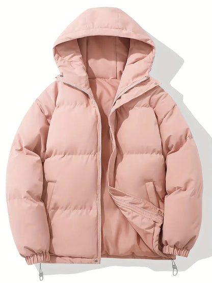 Vinterjacka med Huva – Vattentät & Varm Jacka för Kallt Väder i Oversize Stil | S–3XL