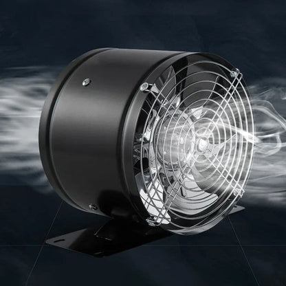 Kraftfull Frånluftsfläkt Tyst Ventilation – För Kök, Badrum och Kontor | 4"-6"-7" | Vit & Svart