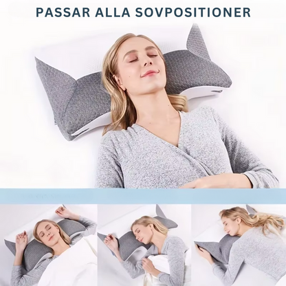 Drömstödet | Ergonomisk Memory Foam Sovkudde för Optimal Komfort & Smärtlindring