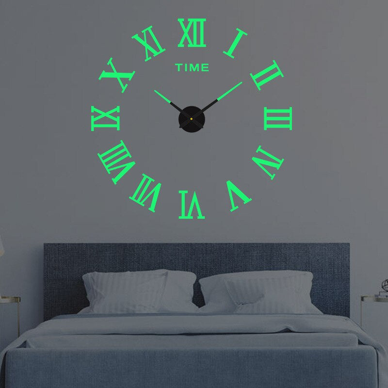 CreativaTime – Modern Väggklocka med Unik Design