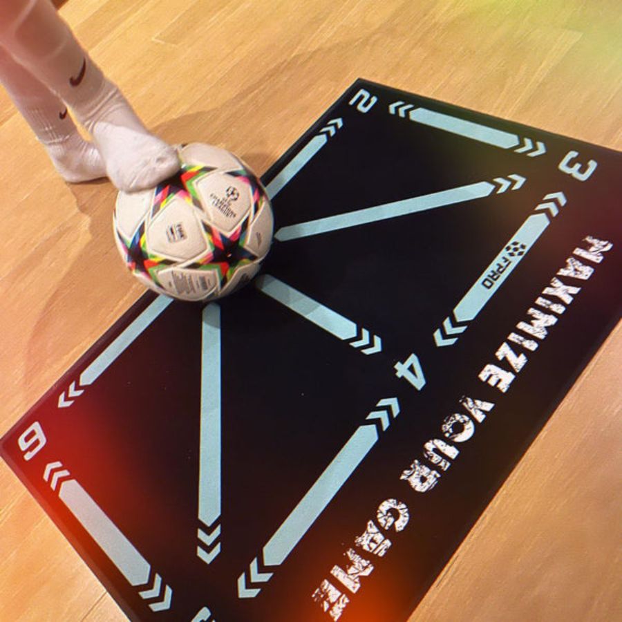 Football Pro träningsmatta – förbättra din teknik hemma på 2x2 meter