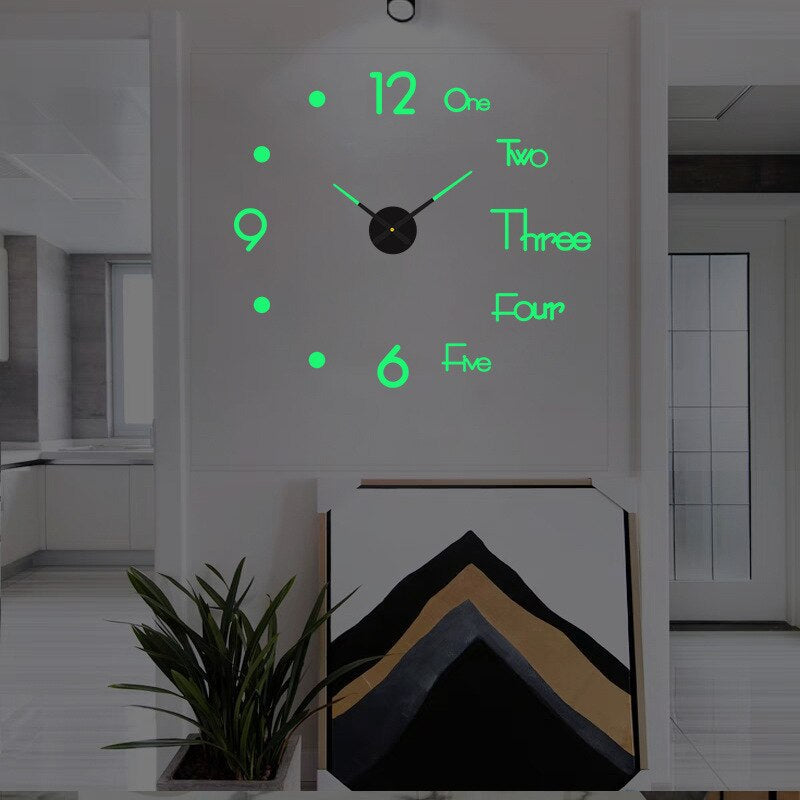 CreativaTime – Modern Väggklocka med Unik Design