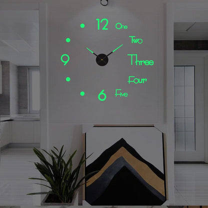 CreativaTime – Modern Väggklocka med Unik Design
