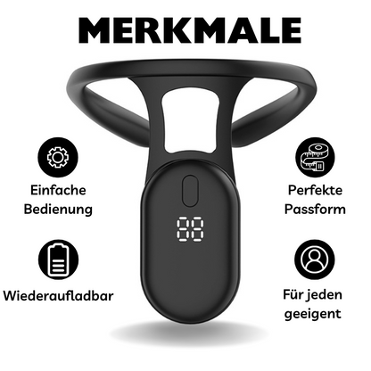 Ultraljuds nackmassageapparat för snabb smärtlindring och avslappning – trådlös & effektiv