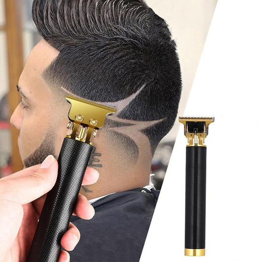 Trådlös hårtrimmer med T-blad – Professionell kontur- och detaljtrimmer för frisör och hemmabruk