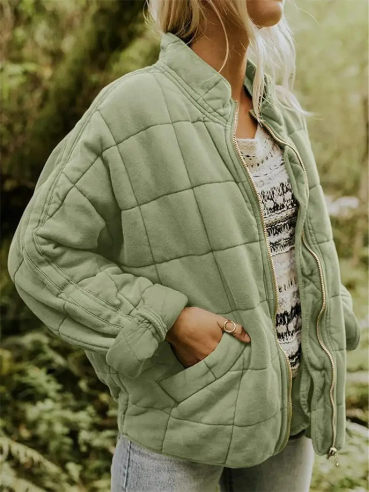 Marget Lättvikt Jacka för Dam – Vårjacka med Elegant Siluett och Tidlös Design