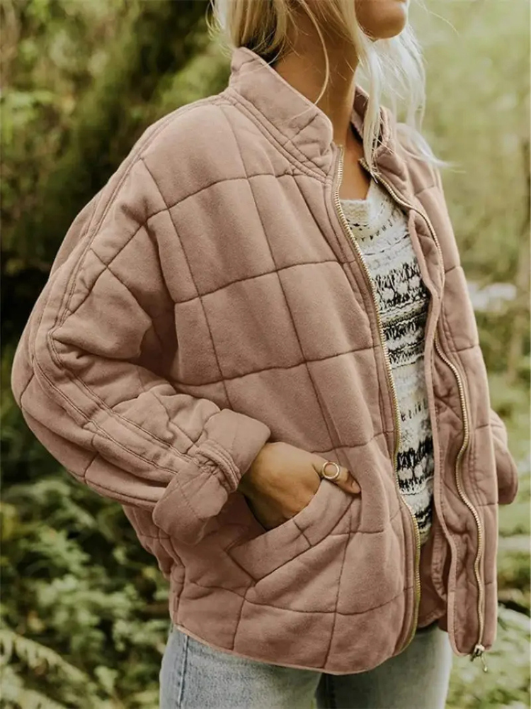 Marget Lättvikt Jacka för Dam – Vårjacka med Elegant Siluett och Tidlös Design
