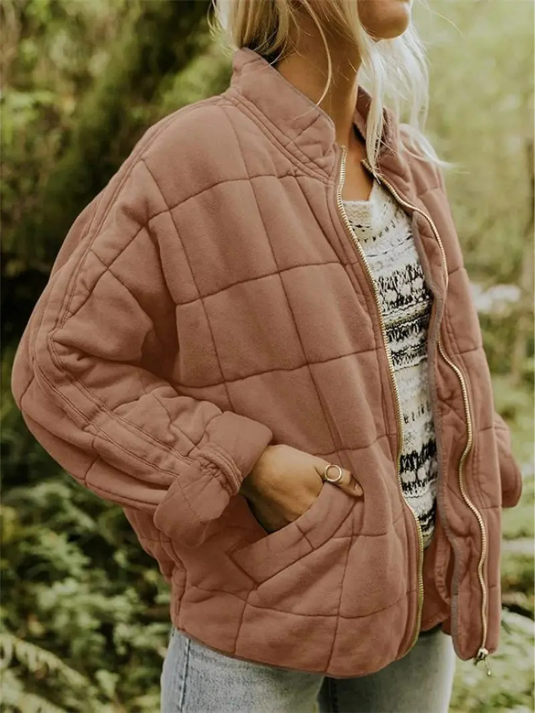 Marget Lättvikt Jacka för Dam – Vårjacka med Elegant Siluett och Tidlös Design