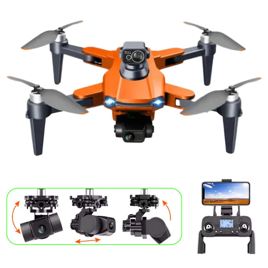 RG106 Pro 8K GPS-Drohne med Dubbelkamera och 3-Axlig Gimbal – Borstlös Motor, 28 Minuters Flygtid